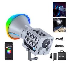 NEEWER HS60C 60W RGB Full Color Pocket Led Video Light 2500K-6500K APP Control