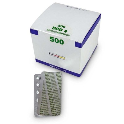 Testtabletten DPD 4 Rapid f. Pooltester O2 | Pool i.d. Made in Germany DPD4