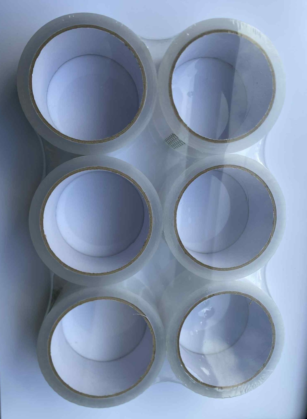 Clear Packaging / Parcel Tape x6 Rolls 48MM x 66M Strong Adhesion Tape