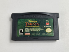 Nintendo Game Boy Advance Disney’s Tarzan Return To The Jungle Tested & Working 