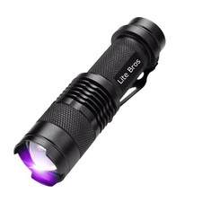 UV Travel Black Light Great for Hotels Airbnbs, UV 395nm Violet , LB395N