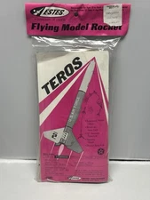 RARE! Fly Estes Model Rockets TEROS #1285 NOS Intermediate