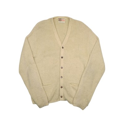 トップス 60's YOUNG BREED BY REVERE SHAG-RAC S Vintage 60s Young Breed By Revere Mohair Shag Rac Cardigan