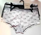 Calvin Klein Intimates for Women's 90% Cotton 10% Spandex Style 55053, 3-Pack-L