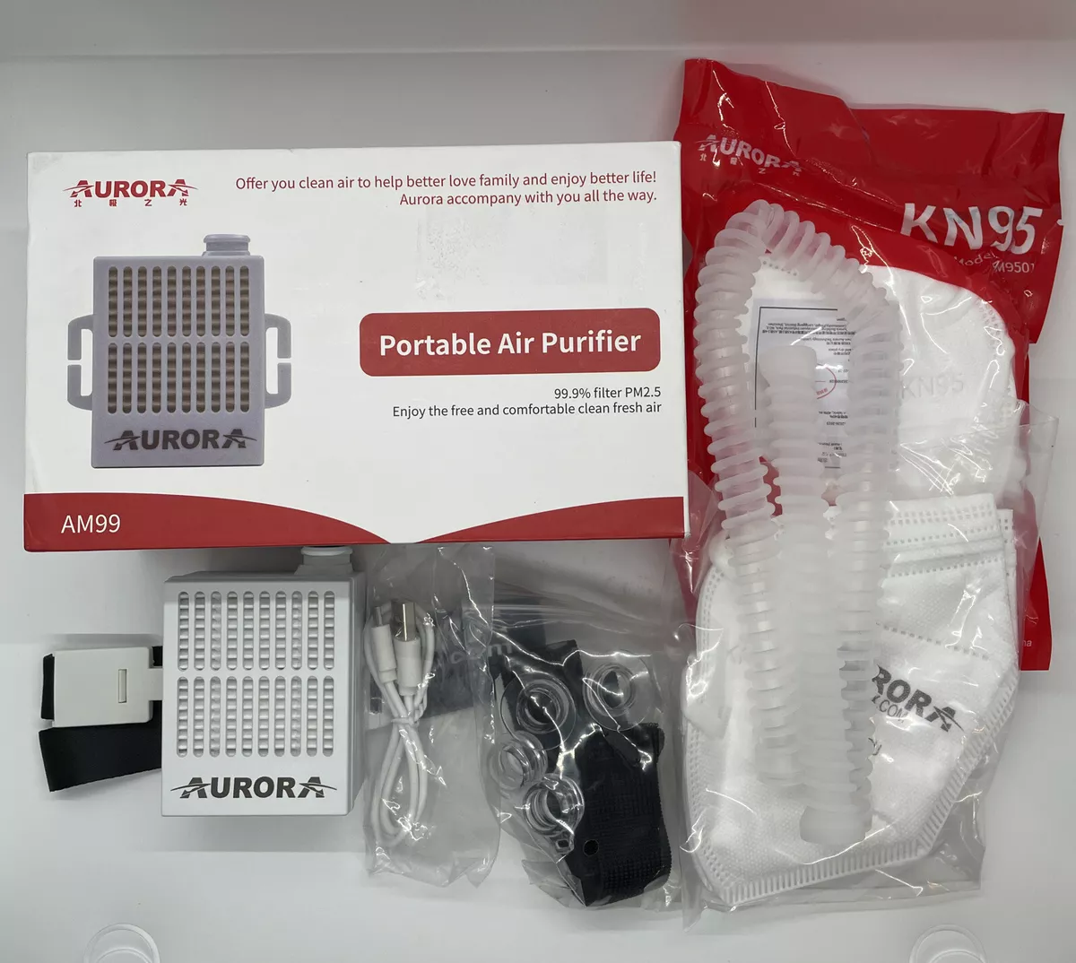 Aurora am99 portable air purifier deals