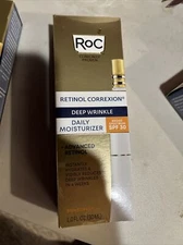 M RoC Retinol Correxion Deep Wrinkle Moisturizer Cream 1oz Spf30 Exp 9/25