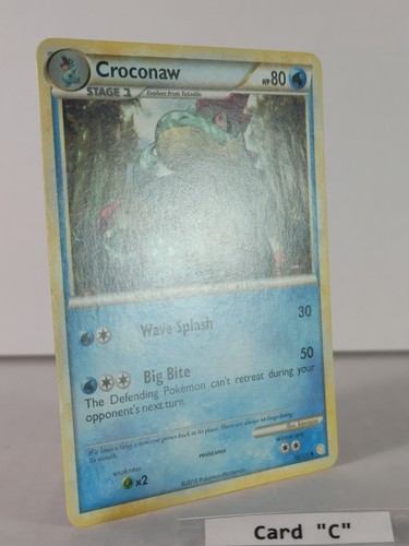 Croconaw - HeartGold & SoulSilver - 38/123 - Pokemon TCG - Uncommon - C - Picture 3 of 5