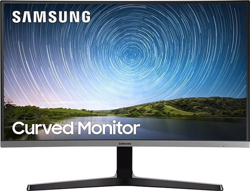 SAMSUNG 32" Class Curved Full HD (1,920 x 1,080) Monitor - LC32R500FHNXZA