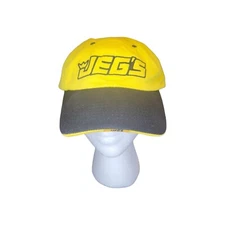 Jegs Hat Strapback High Performance Racing Yellow And Black OS