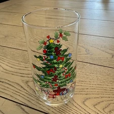 International China Co. "Tradition" Christmas Glassware Tumbler • SY-6996