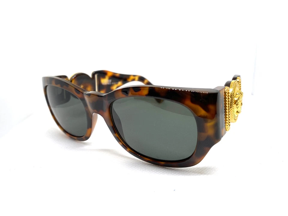 RARO!! Gafas de sol Gianni Versace Mod.413/A Col.279 vintage Rihanna Migos 250128 Foto 3 de 4