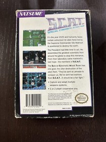 S.C.A.T.: Special Cybernetic Attack Team Nintendo Entertainment System SCAT NES
