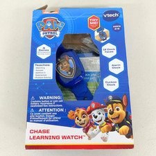 PAW Patrol VTech Learning Pup Chase, Interactive Wristwatch, Blue, Pre-owned