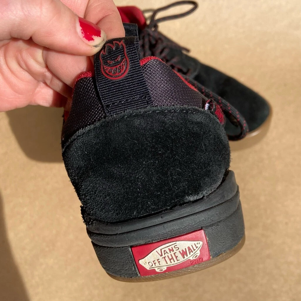 VANS X SPITFIRE ULTRARANGE PRO CARDIEL SHOES (BLACK) - Women's SZ 8