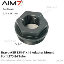 Aim7 AMOS 1.375-24  ASR 13/16 x 16 & 1.18 x 12 (HUB) Direct Thread Mounts