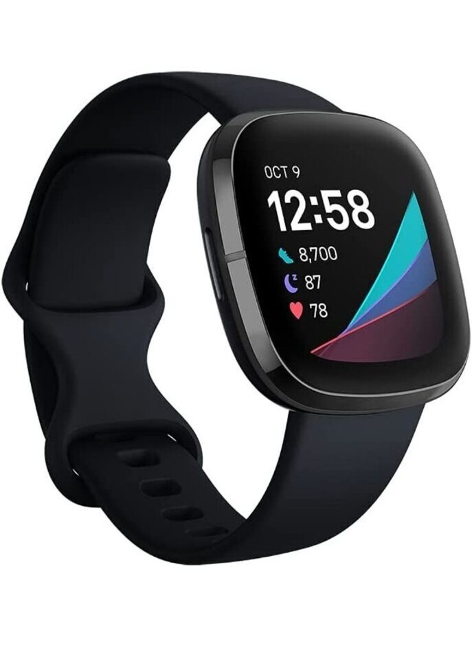 Fitbit Sense Advanced Health Smartwatch - Graphite FB512BKBK  -image