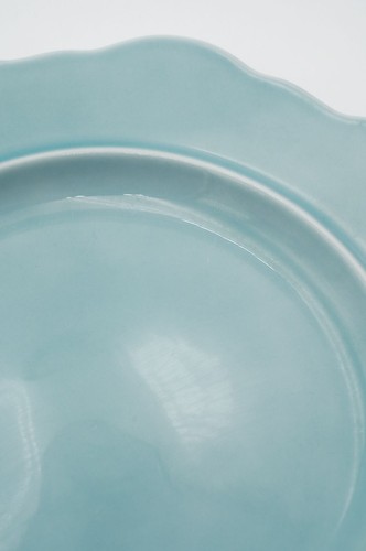 Threshold Wellsbridge Aqua Stoneware 10.5" Dinner Plate - Picture 3 of 5