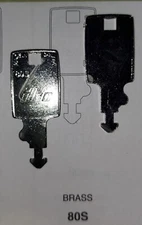 Samsonite 80S (1) Fitted Key. Luggage / Brief Case. Brand New Ilco USA Made.