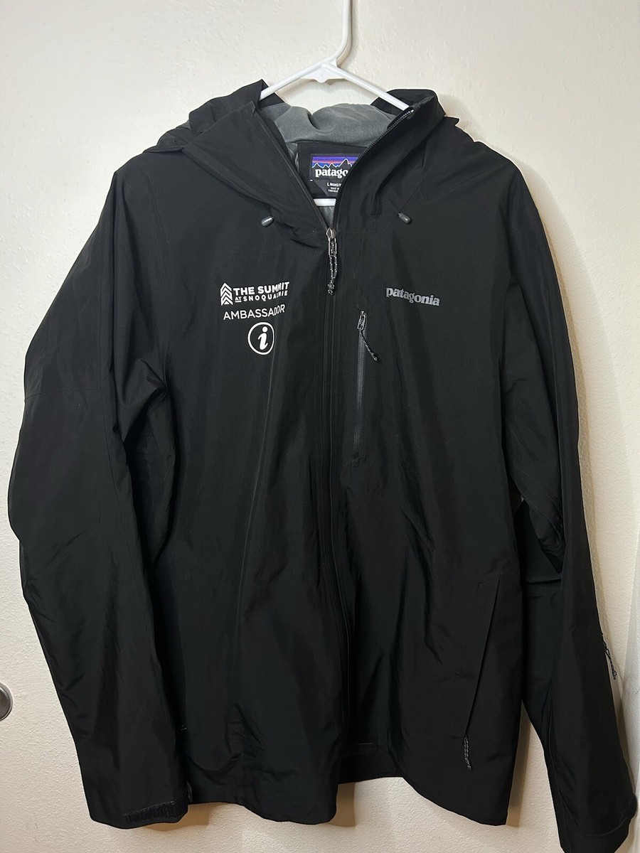 Patagonia POWDER BOWL JACKET 31392 BLACK Size Large Recco