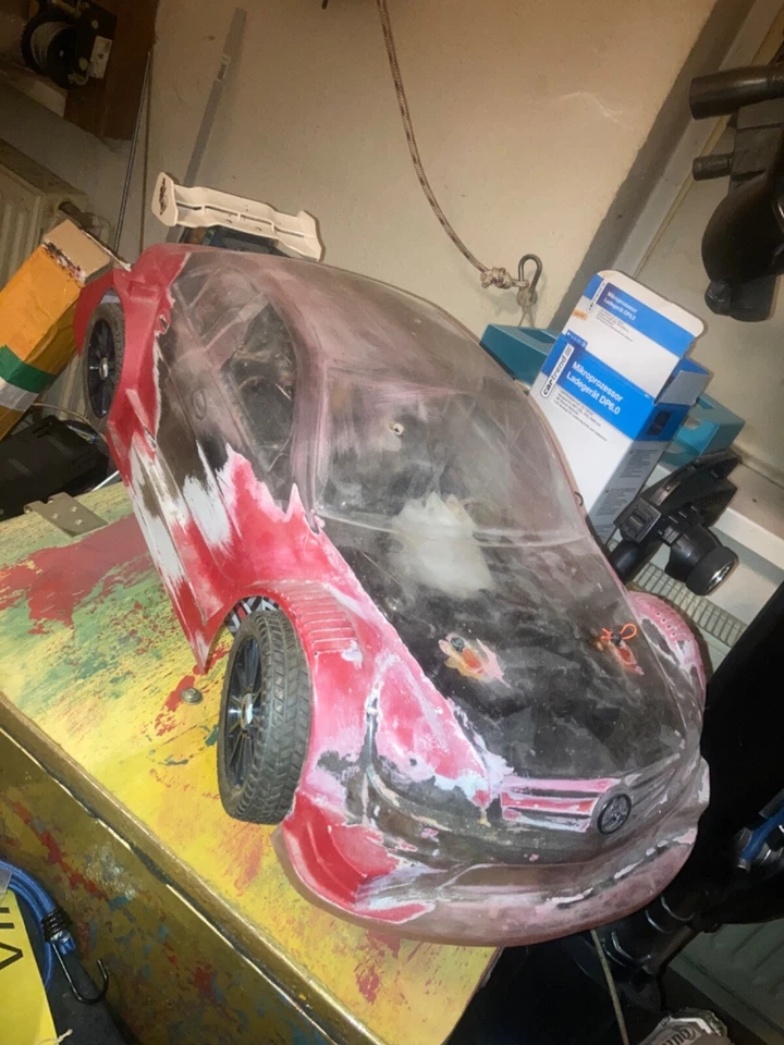 RC NITRO AMG MERCEDES C-KL. DTM 2008 KYOSHO De Agostini 1:8 NEU # unbenutzt - Bild 3 von 4