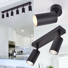 GU10 Deckenleuchte LED Deckenstrahler 1-6 flammig schwebkbar IP20 Büro Flurlampe