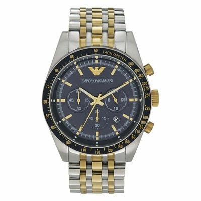 armani watches emporio armani ar6088 men's tazio chronograph watch