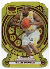 2023-24 Panini Crown Royale Euroleague WILLIE SOLOMAN #5 Bronze Test Of Time /99