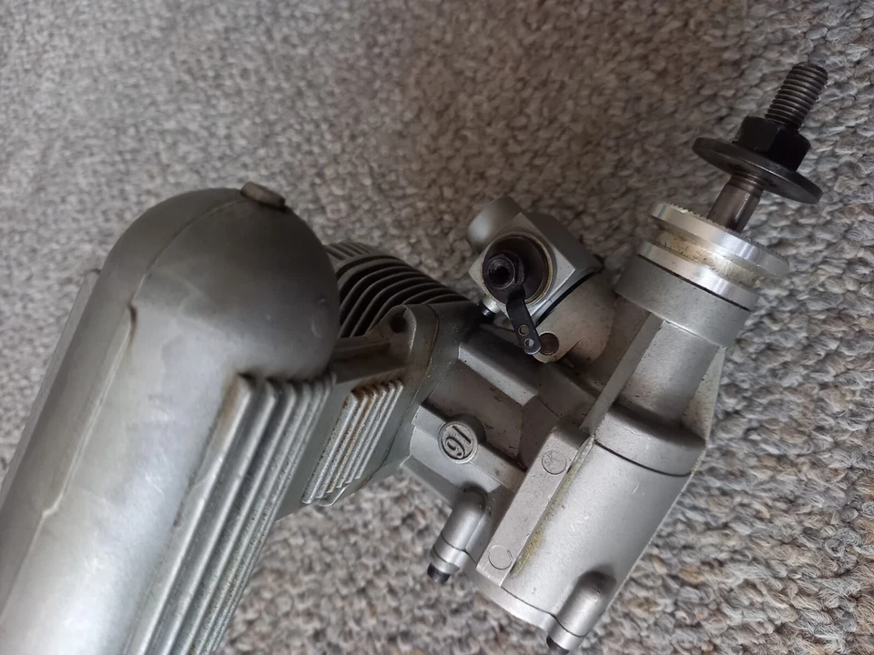 ASP S91 glow nitro engine 15cc nitro RC vintage - Image 3 of 4