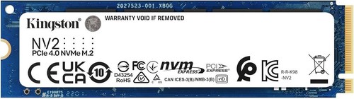 Kingston NV2 1TB M.2 NVMe Internal SSD (SNV2S/1000G)