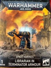 Librarian in Terminator Armour Space Marines Warhammer 40k 40,000 New