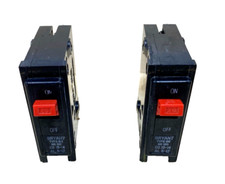 Lot of 2 BRYANT 1 pole Type BR BR120 20 AMP 120 Volts PLUG IN CIRCUIT BREAKER