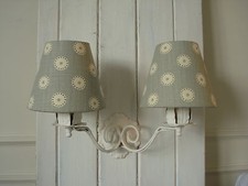 **CANDLE LAMPSHADES**COUNTRY STYLE VANESSA ARBUTHNOTT 'PRETTY MAIDS' DUCK EGG