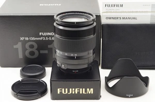 FUJIFILM Fuji film FUJINON XF 18-135mm F3.5-5.6 R LM OIS WR original box accesso