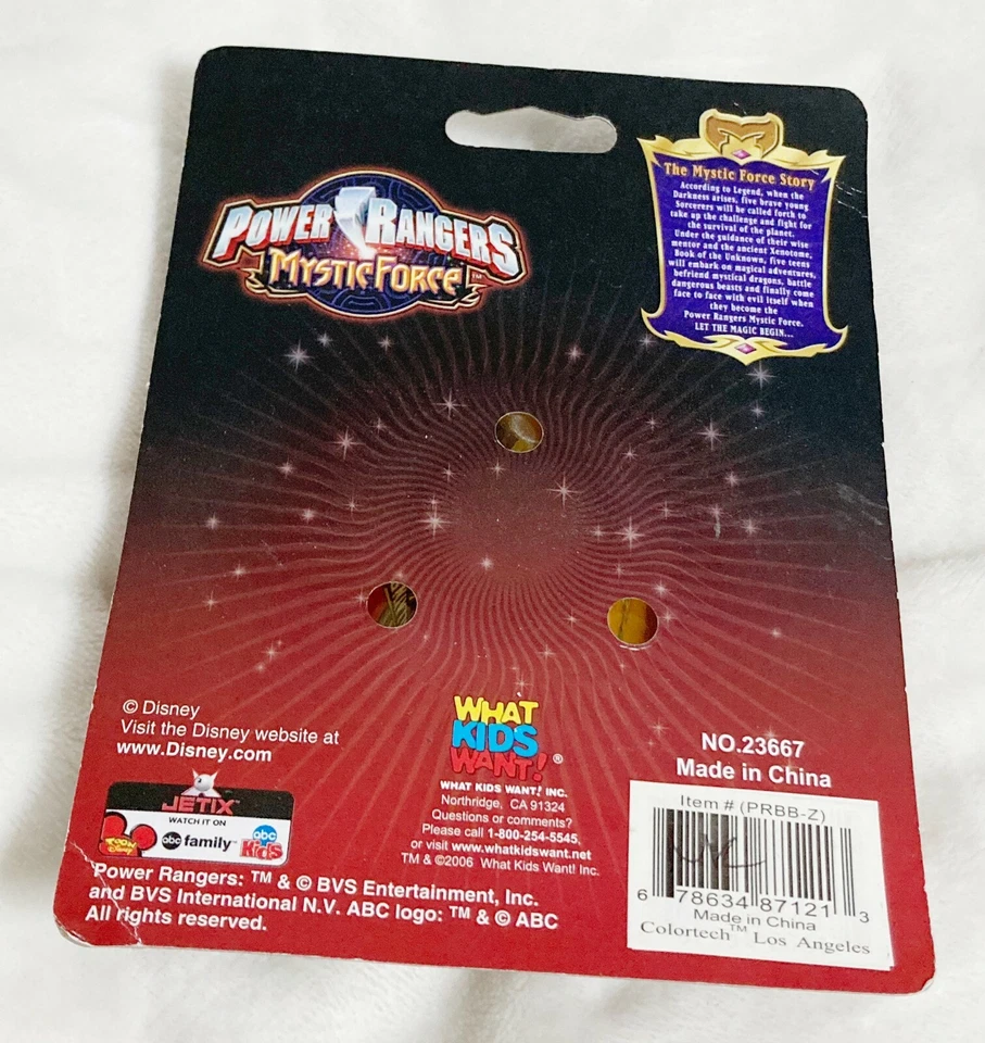 Disney, Power Rangers Mystic Force Bounce Balls, 3 Balls in the Package - Image 2 of 3