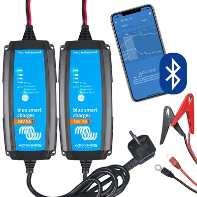 Batterie Ladegerät Victron IP65 BlueSmart 12V 24V Bluetooth Lithium Blei