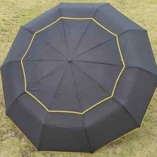 62" Extra Oversize Large Compact Golf Umbrella Double Canopy Vented Windproof