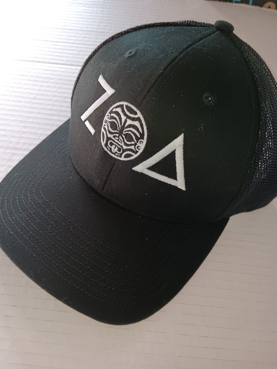 ZOA Energy Drink Black Snapback Trucker Hat Outdoor Cap Company