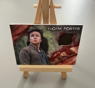 The Walking Dead Survival Box Eugene Porter Authentic Wardrobe Relic Josh McD.