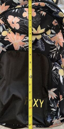 ROXY Backpack School Bag Women’s Girls Floral Tropical Multicolor NWT - Picture 11 of 14