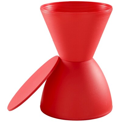 Modway Furniture Haste Stool in Red -EEI-1699-RED