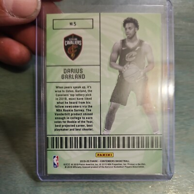 ダリアス•ガーランド 2019OPTIC LOTTERY TICKET-GOLD ダリアス