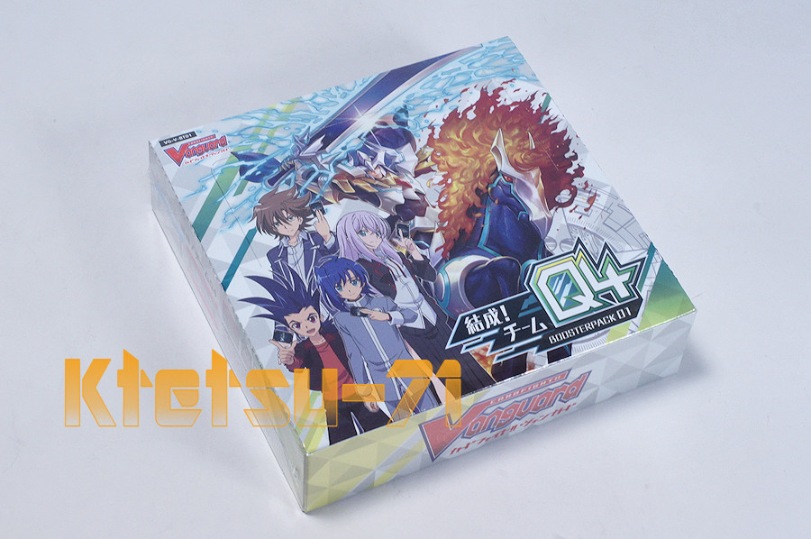 CARDFIGHT Vanguard Booster pack BOX Vol.1 "Unite! Team Q4" VG-V-BT01 Card  game | eBay