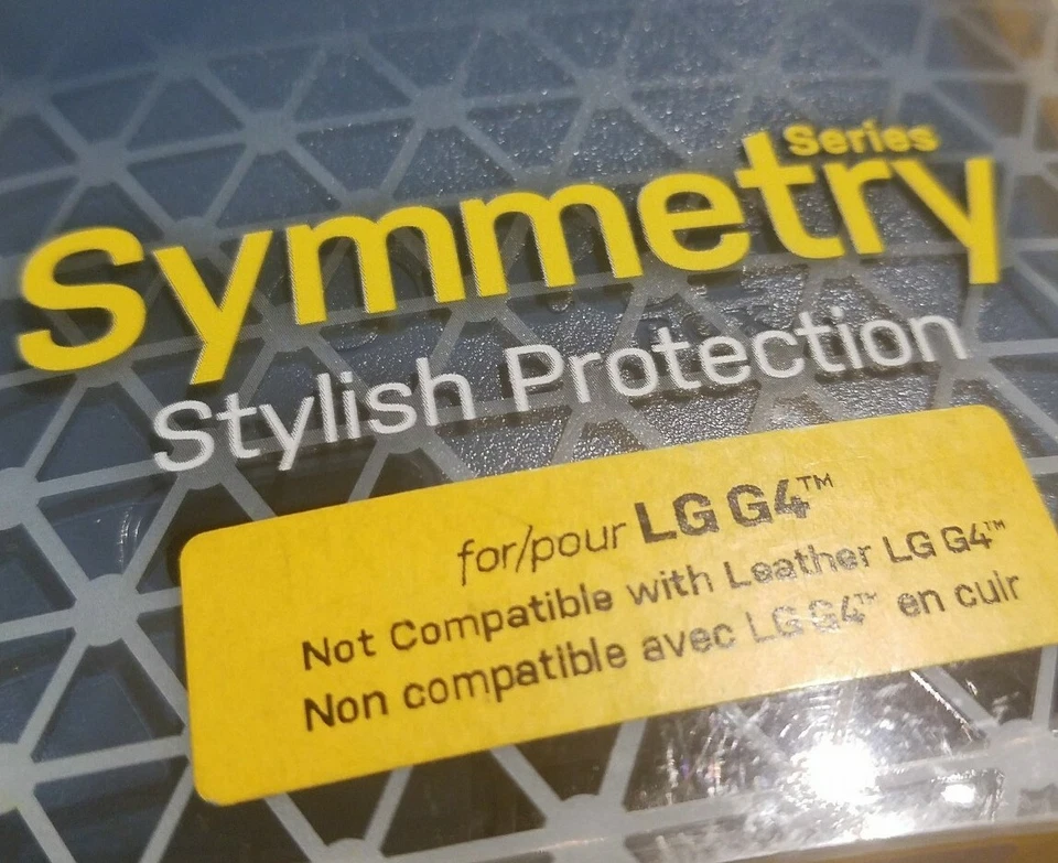 NUEVO Original Otterbox Symmetry para LG G4 Azul y Gris Foto 3 de 3