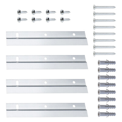 Heavy Duty Picture Hanging Kit - 6 Sets Stainless Steel French Cleat Hangers For Art, Deer Mounts & Shelves