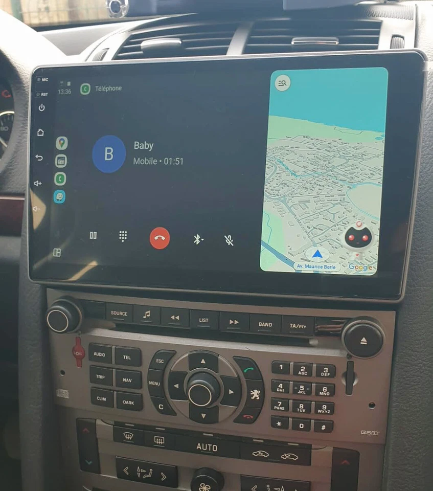 2+64GB Für Peugeot 407 2004-2008 Android 13 Carplay Autoradio GPS NAVI WIFI +KAM - Bild 2 von 4