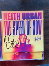 Keith Urban The Speed of Now Signed Autographed CD Insert #1 ACOA