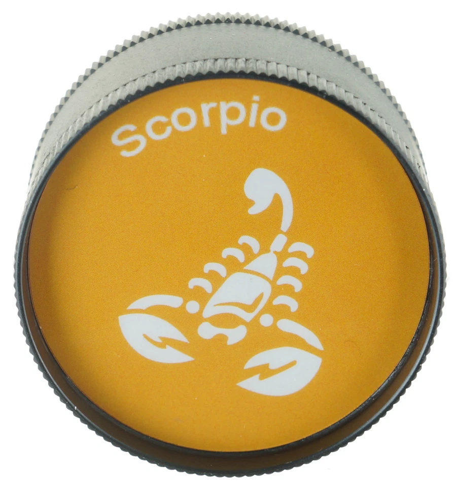 Molinillo Zodiaco 2" 3 Piezas Tabaco Hierba Especias 41CCHS Foto 3 de 4