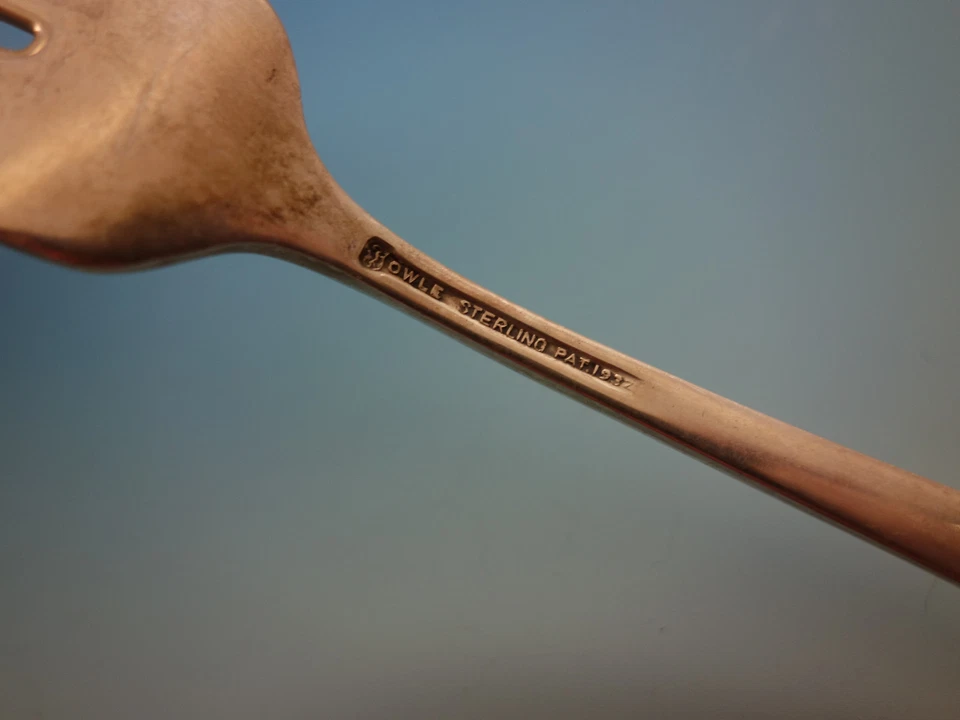 Antiguo juego de cubiertos Brocado por Towle de plata de ley servicio 24 piezas Foto 3 de 3