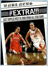 SUE BIRD & KATIE DOUGLAS 2007 Rittenhouse WNBA News Extra!!! Insert Card🏀 STORM