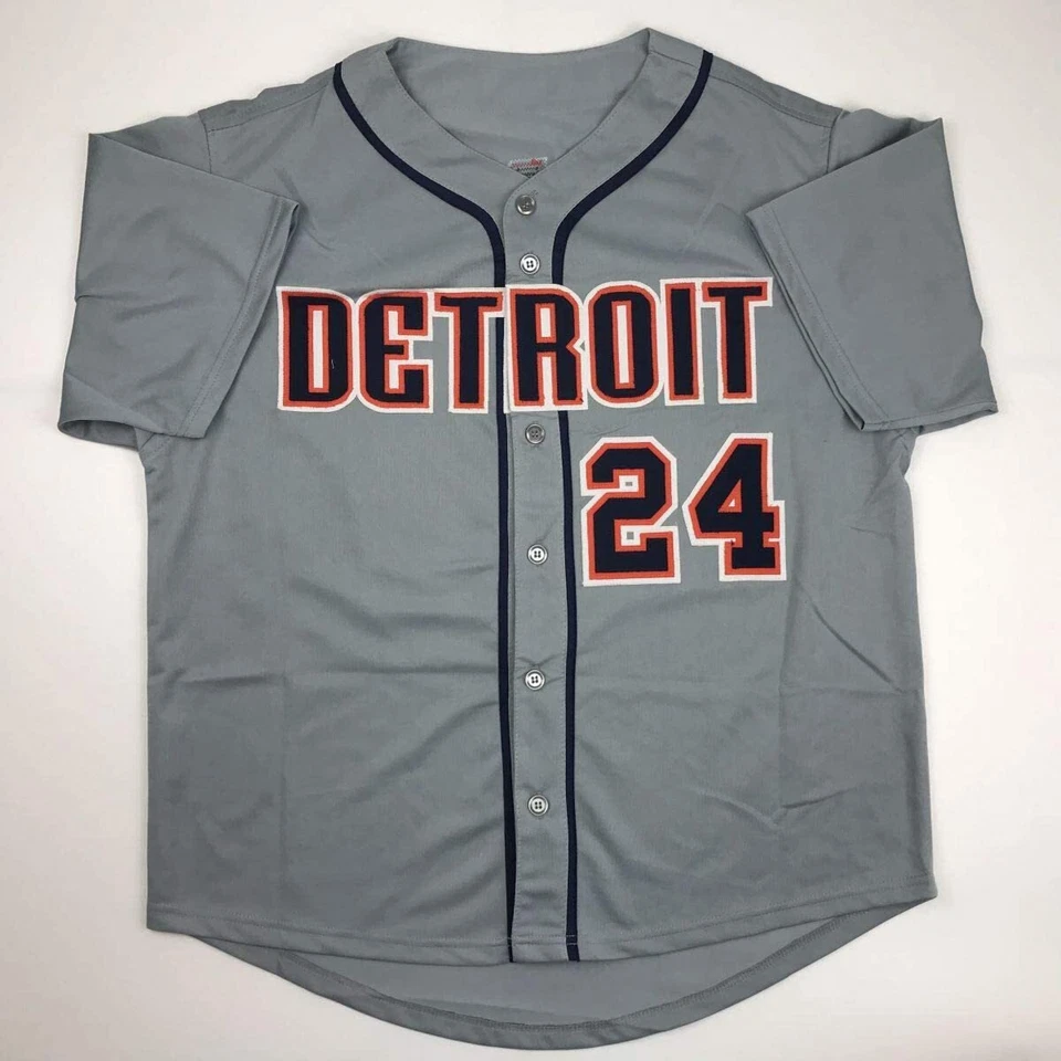 Autographed/Signed Miguel Cabrera Detroit Grey Baseball Jersey JSA COA - Image 4 of 4